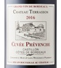 Bonnet & Associes Terrsson Cuvee Prevenche Cotes Castillon 2016